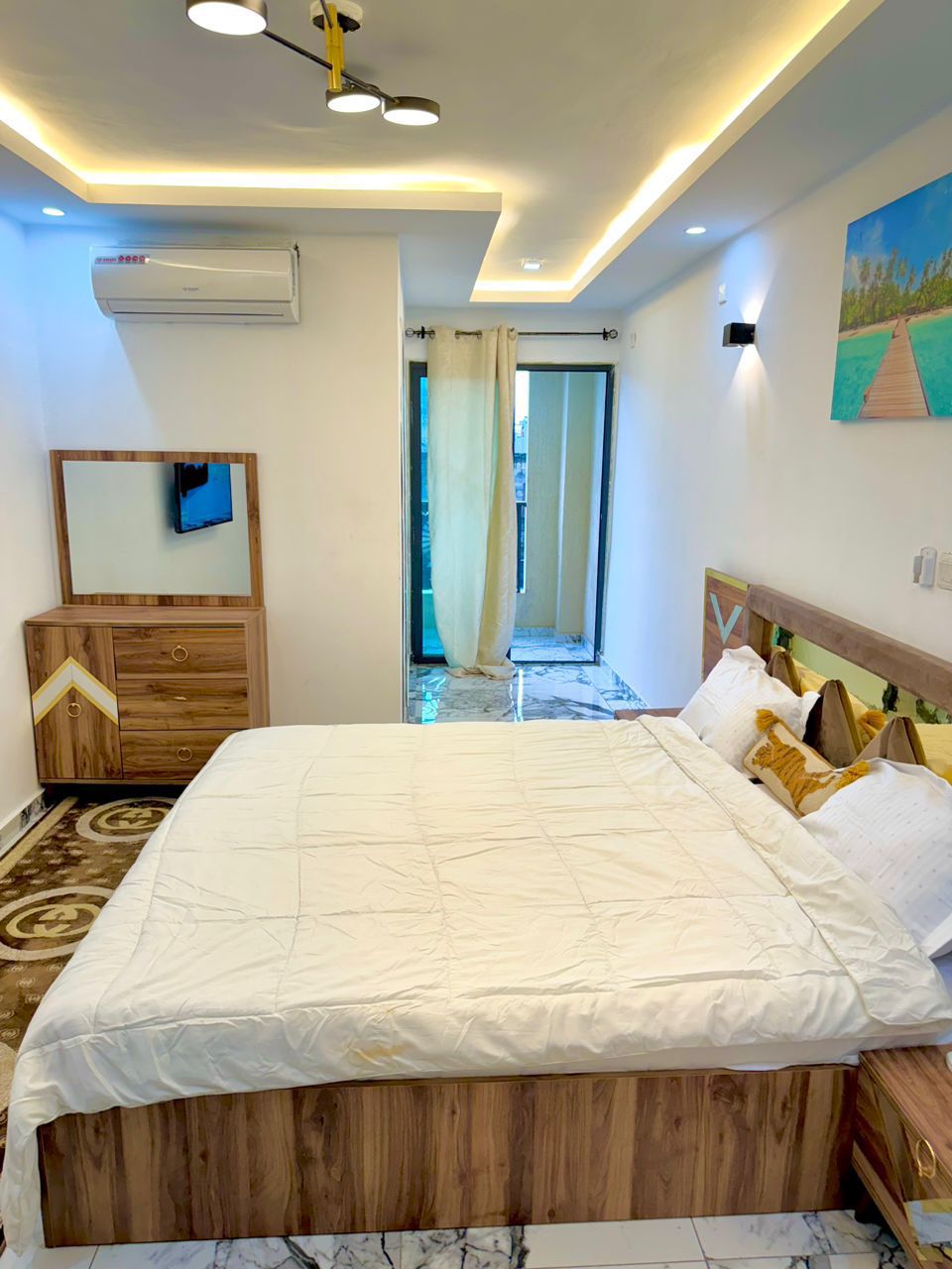 Appartement 4 Pièces haut standing dans un immeuble avec ascenseur