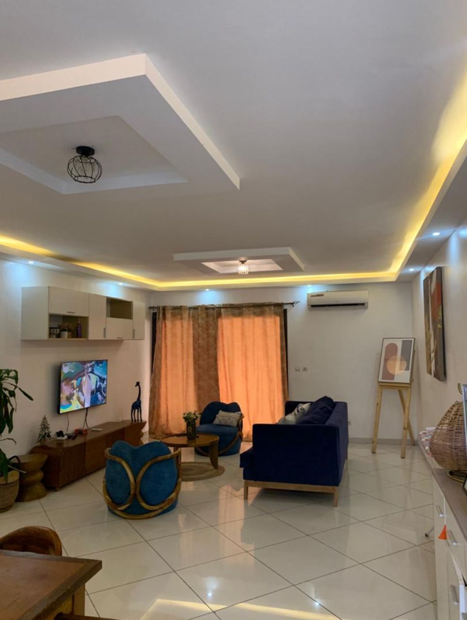 Appartement Meublé de 3 pièces haut standing